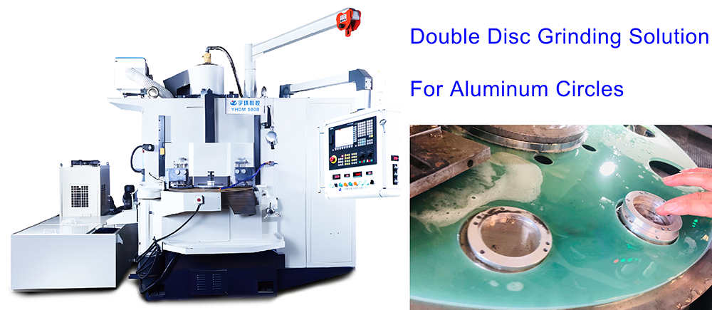 Dobbelt skiveslibning til aluminiumscirkler